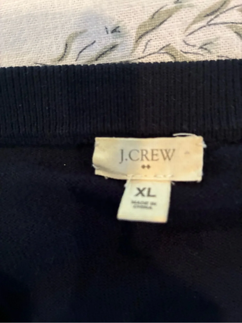 J. Crew Black Women's Button Cardigan Sweater